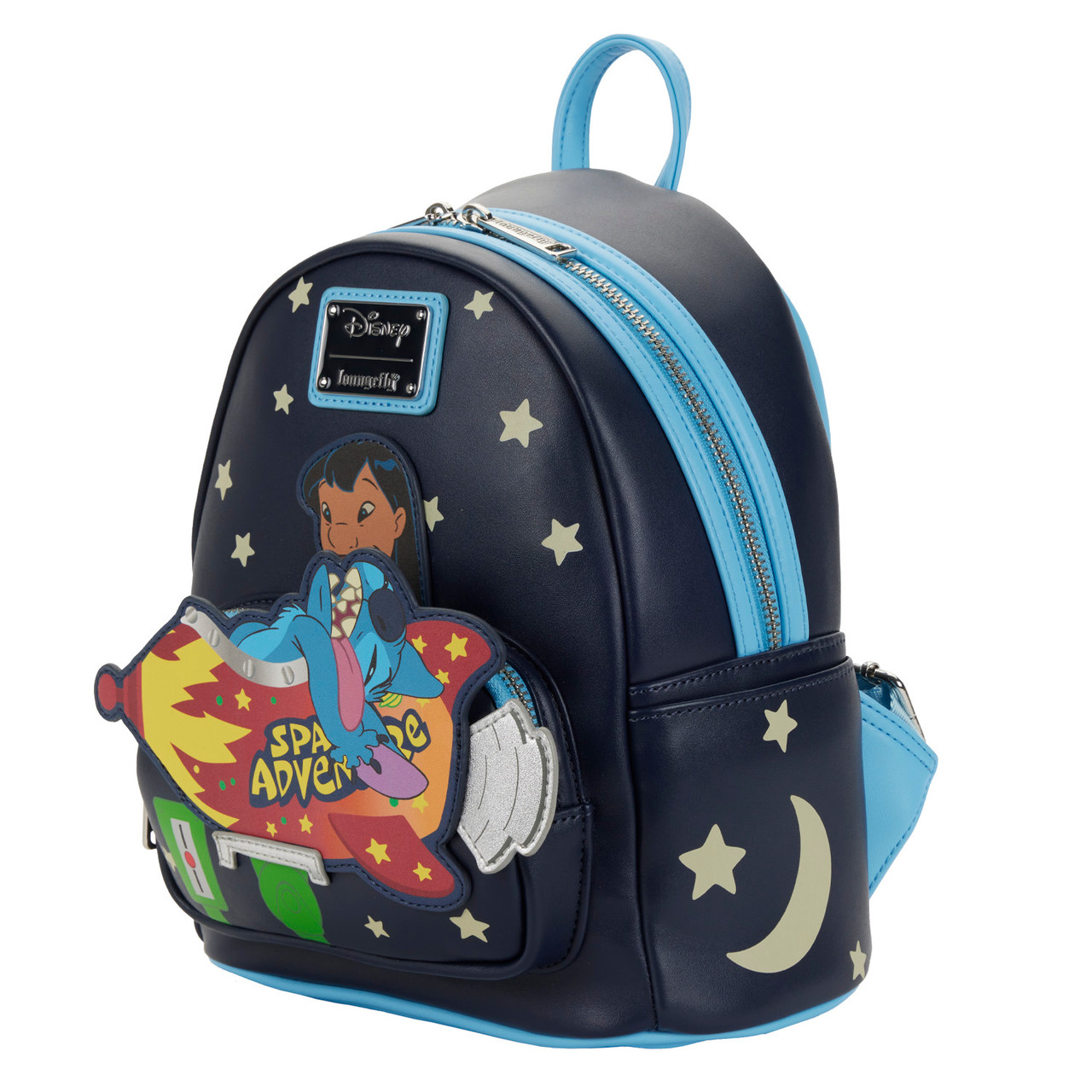 Loungefly Stitch Platinum Disney 100 Mini Backpack LE 1400 With free dust  bag