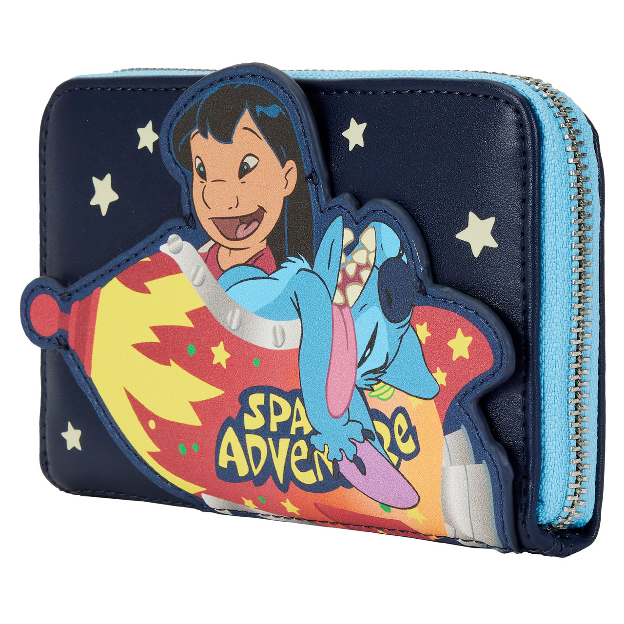 Loungefly Disney Stitch Holiday Cosplay Zip Around Wallet - Comic Spot