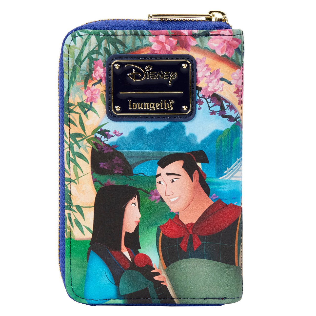 Loungefly Disney Mulan Castle Zip Around Wallet