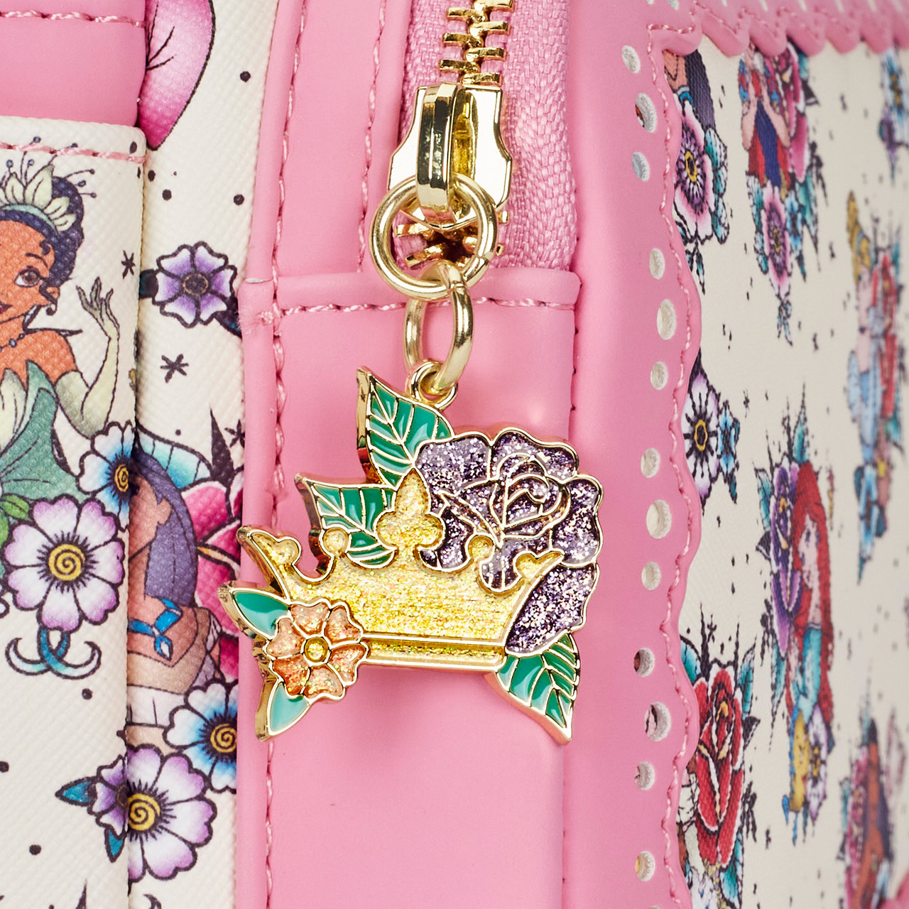 EXCLUSIVE DROP: Loungefly Disney Princesses Pastel Sketch AOP Mini Bac – LF  Lounge VIP