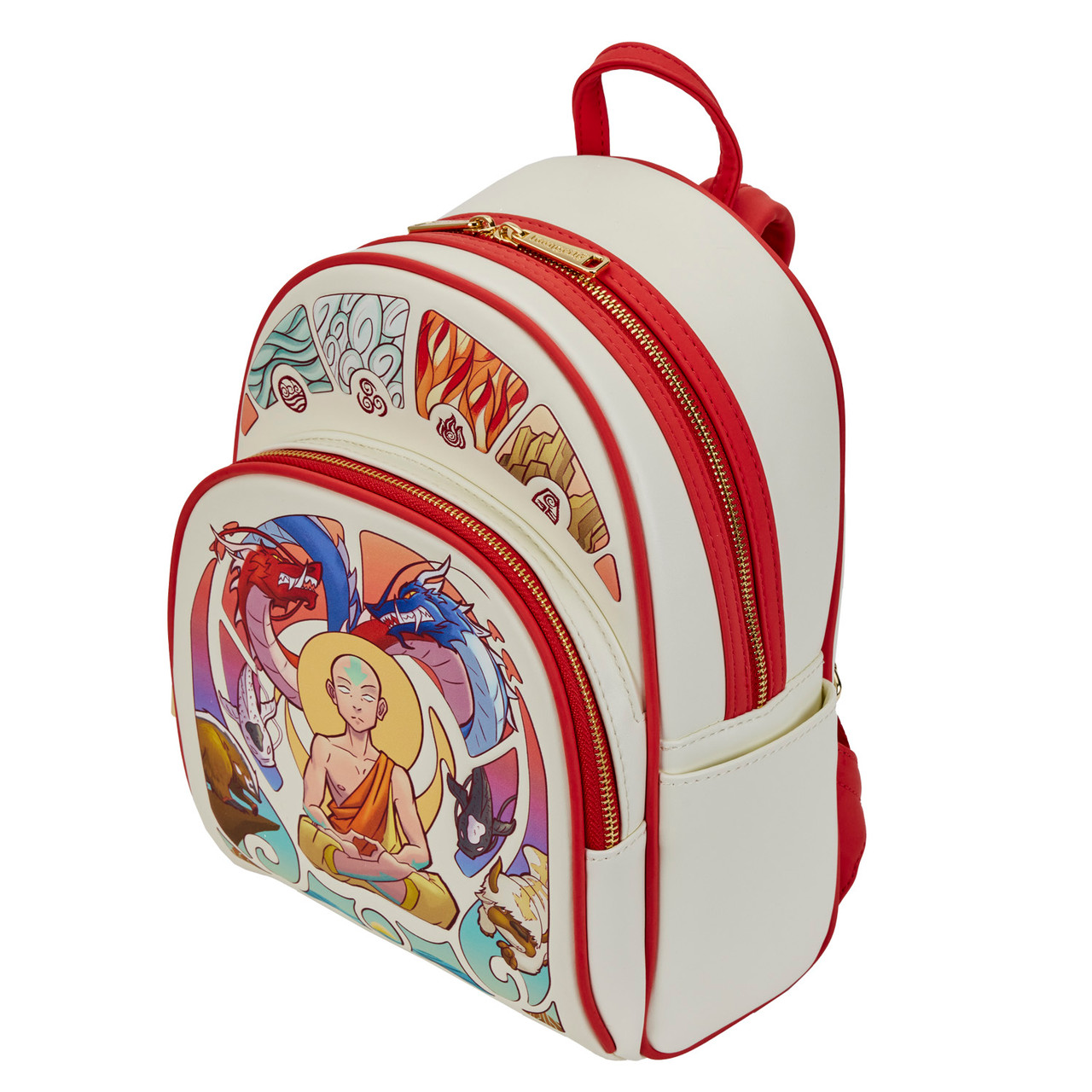 Loungefly Avatar Aang Meditation Mini Backpack - Comic Spot display picture 1