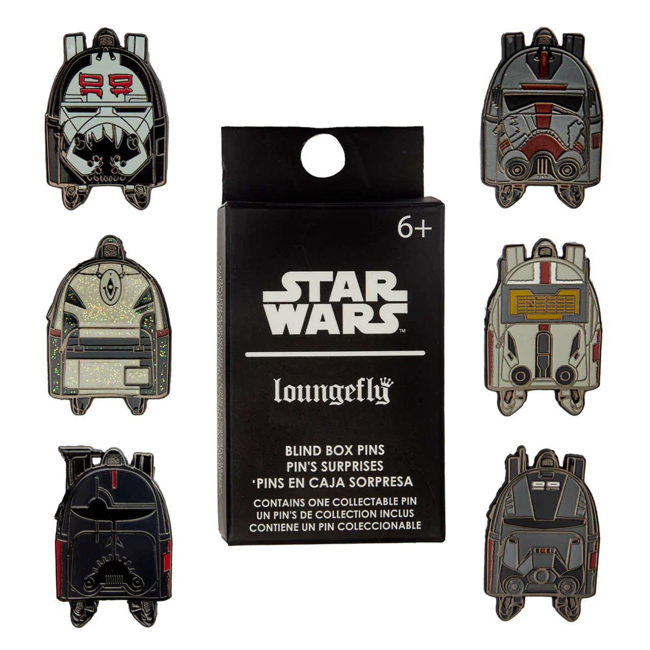 Star Wars Bad Batch Clone Force 99 Mini Backpack, Official Apparel &  Accessories