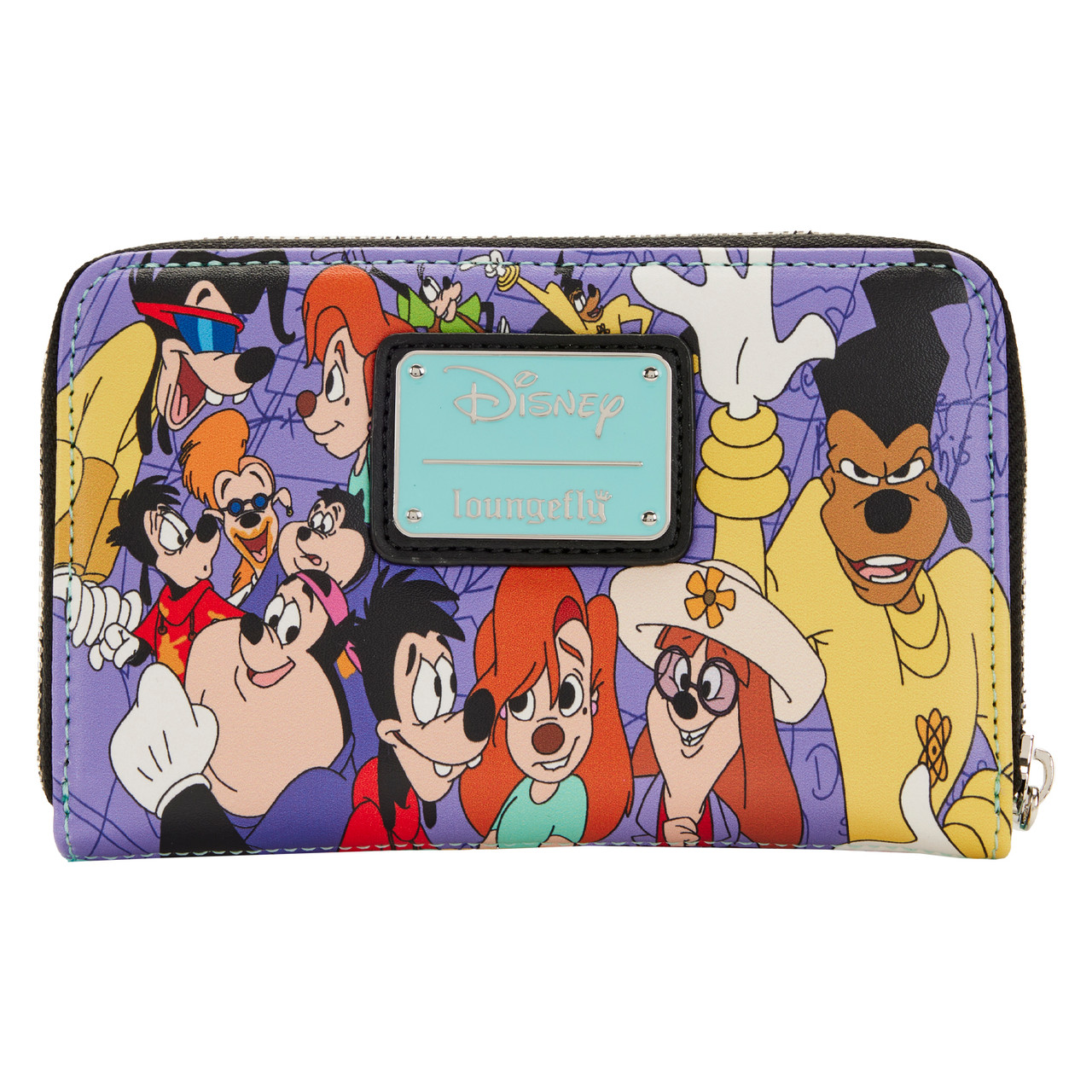 Loungefly Disney Goofy Movie Collage Zip Around Wallet - Comic Spot