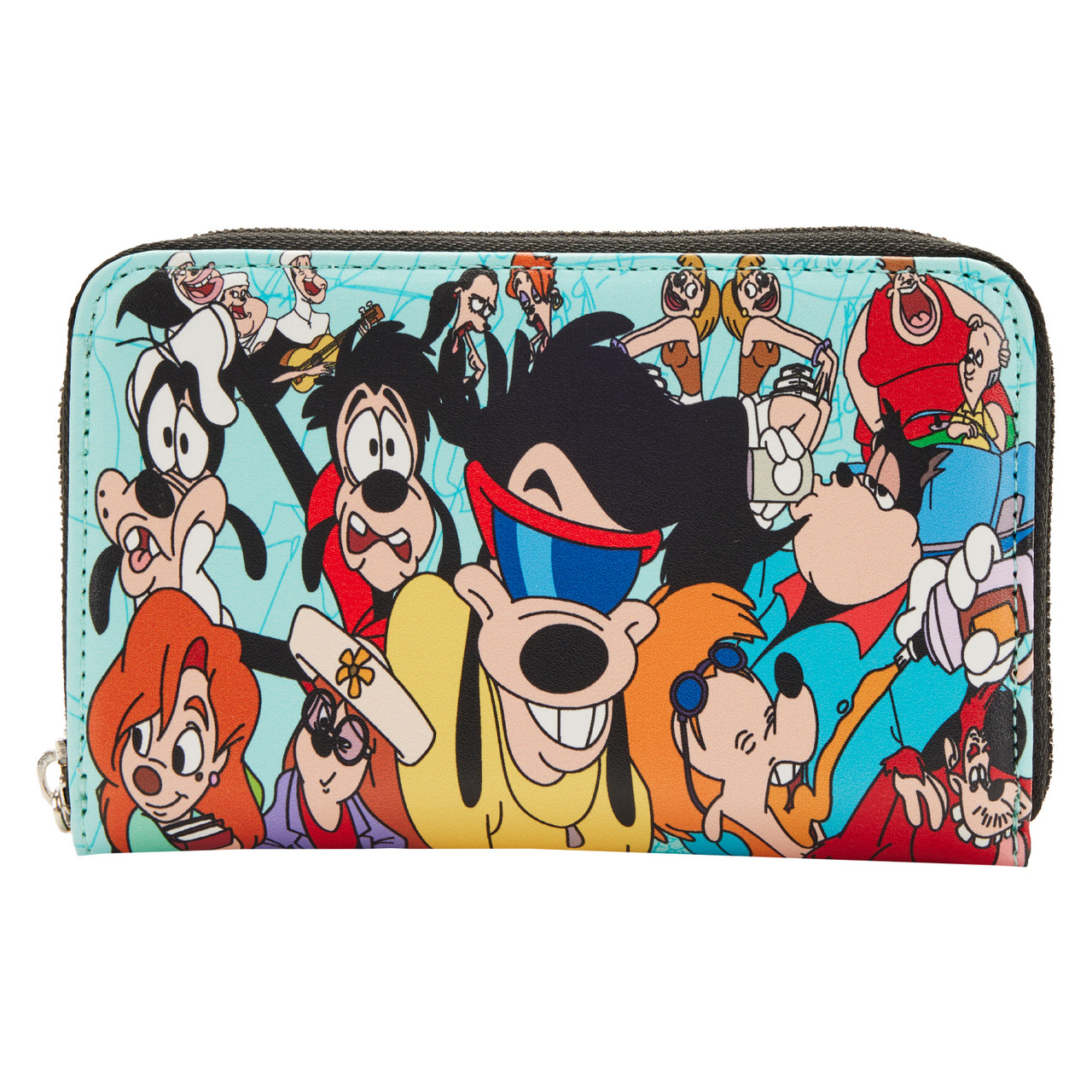 Loungefly Disney Goofy Movie Collage Zip Around Wallet - Comic Spot