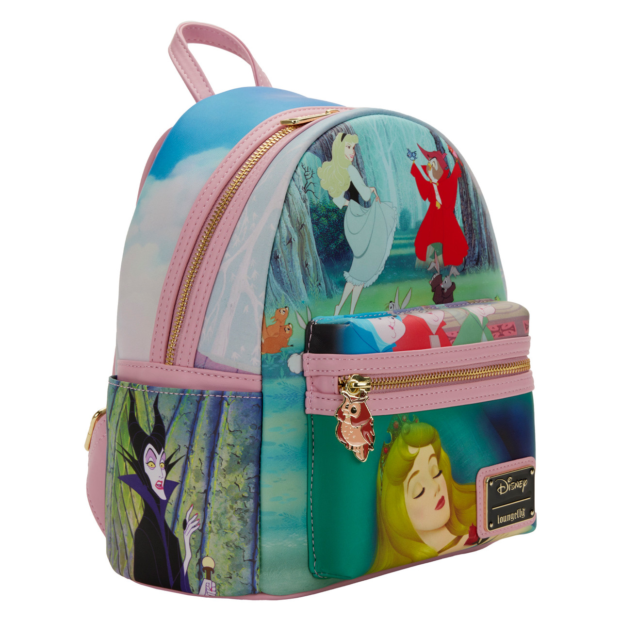 Loungefly Disney Princess Stories Sleeping Beauty Aurora Mini Backpack  EXCLUSIVE 