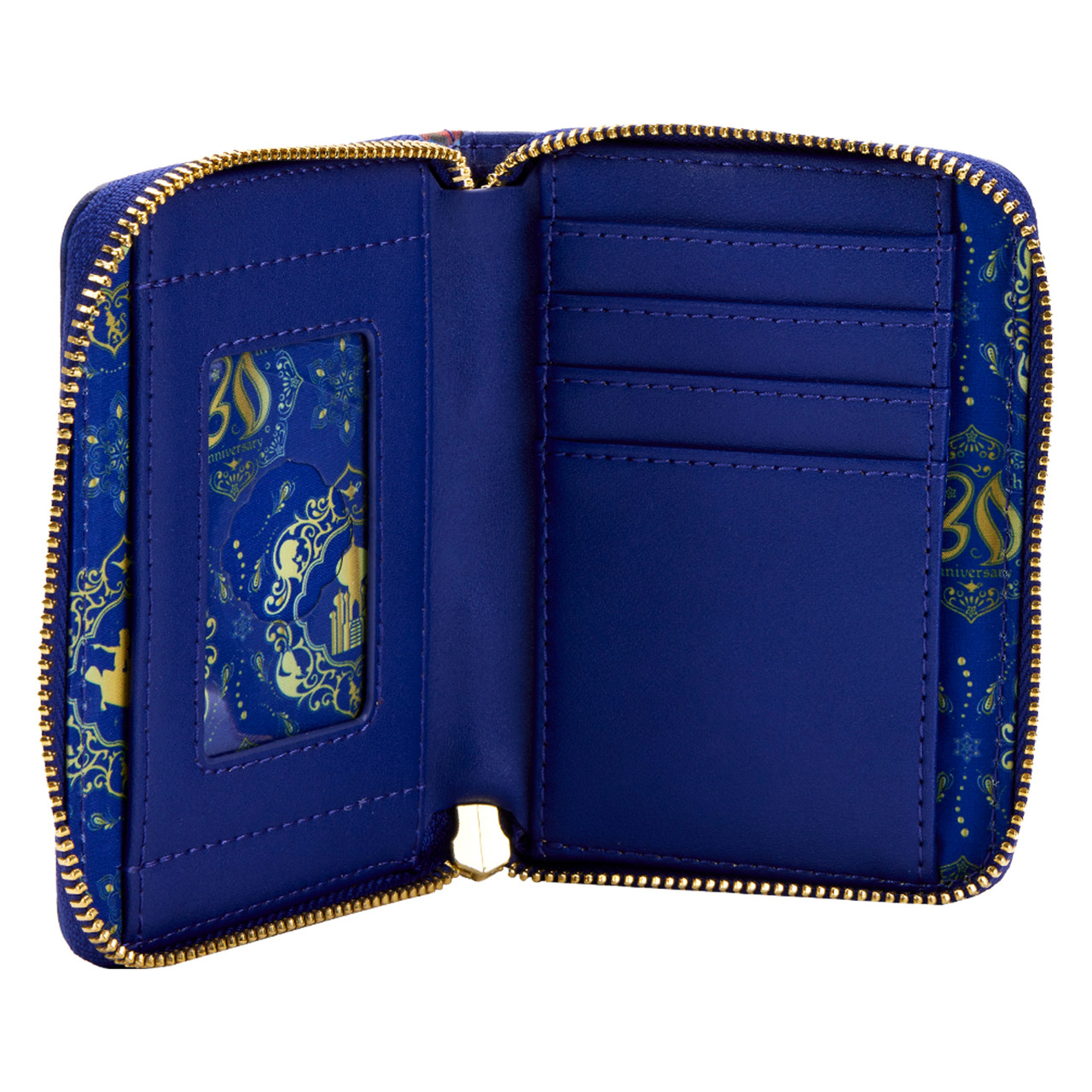 Loungefly Disney Aladdin 3Oth Anniversary Zip Around Wallet