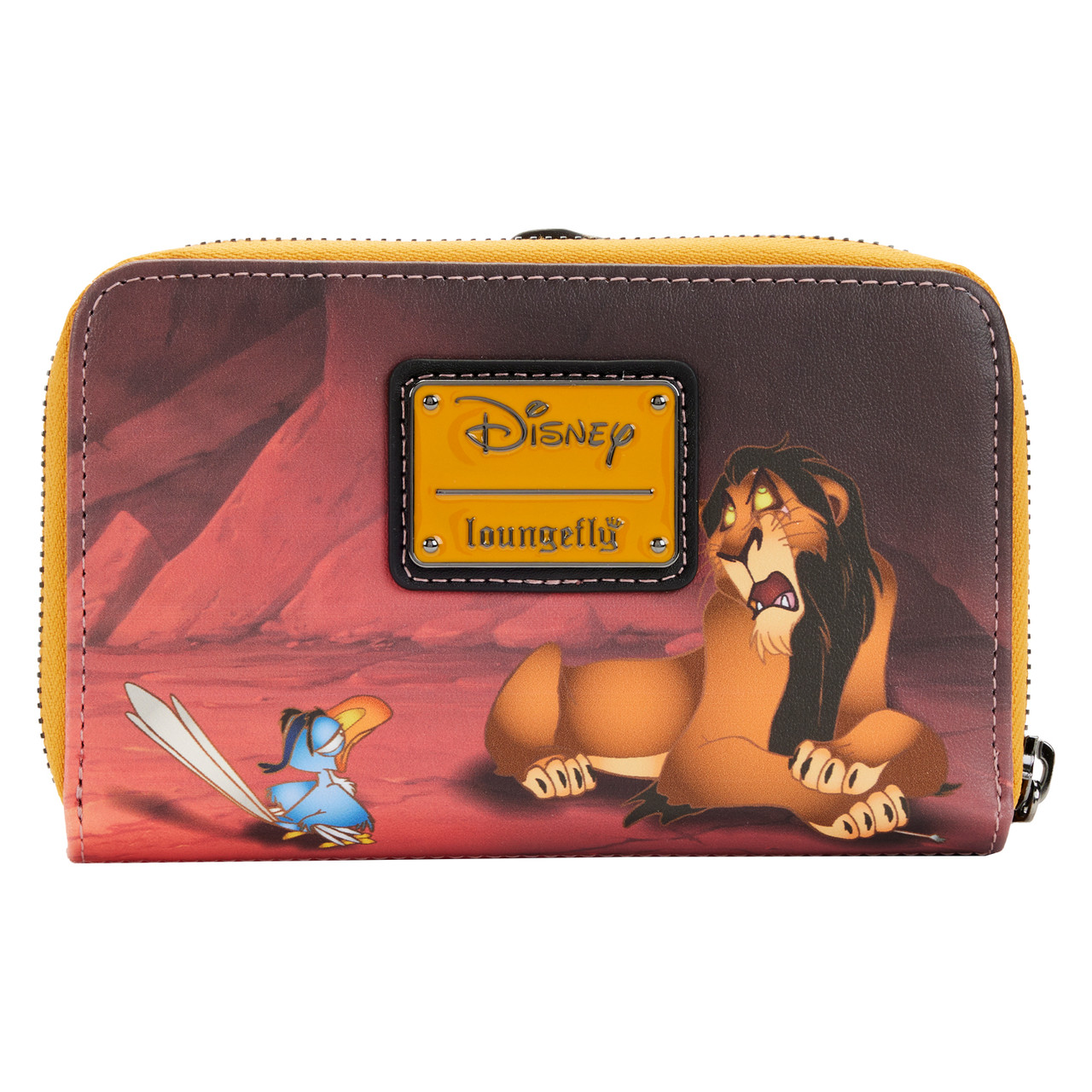 LOUNGEFLY Disney Villains Books Zip Around Wallet