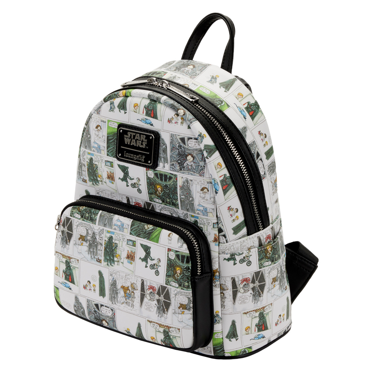 Loungefly Disney Chip and Dale Snackies All-Over-Print Mini Backpack