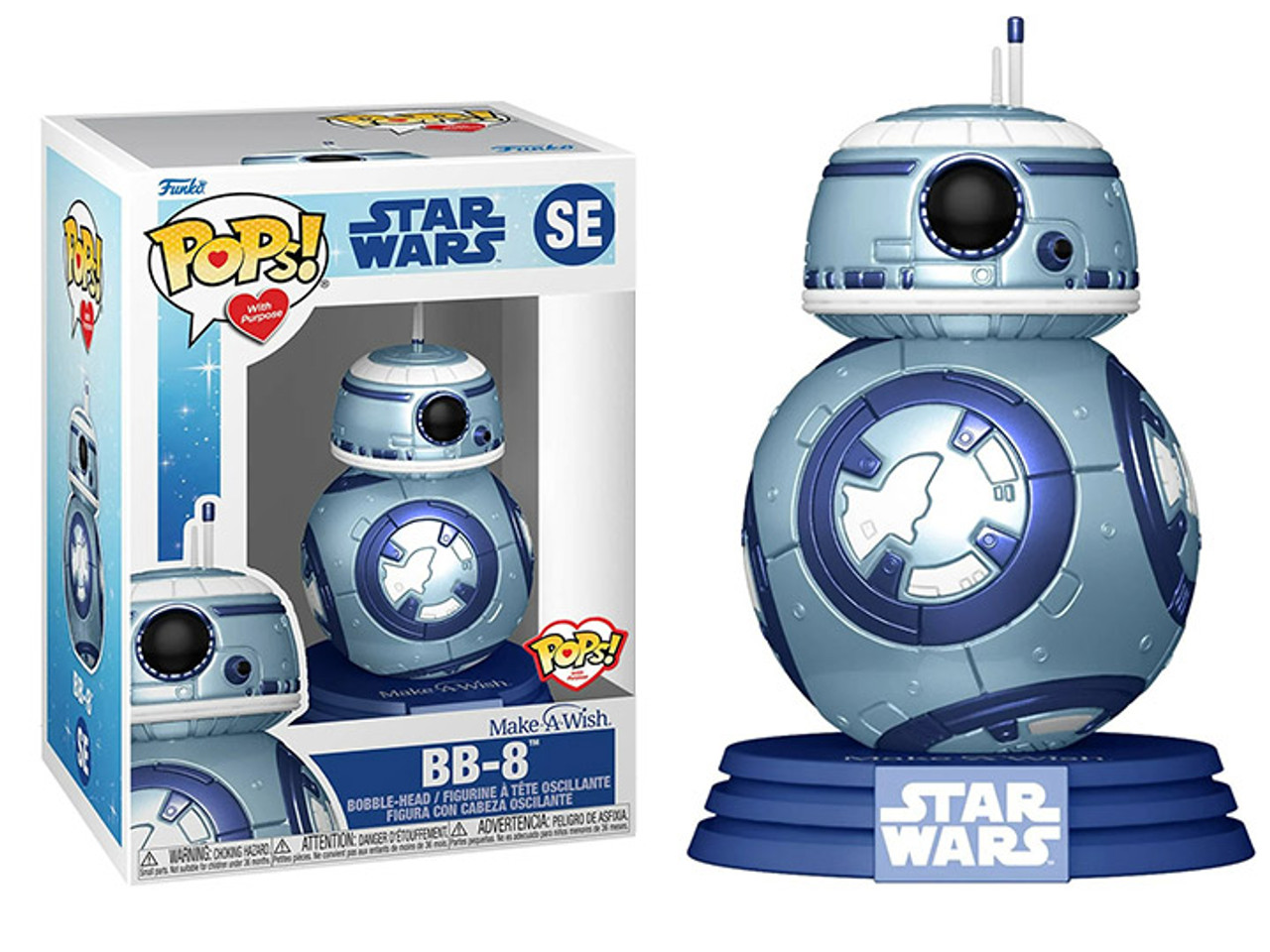 Pop! Star Wars: Make Awish - BB-8 (Metallic)