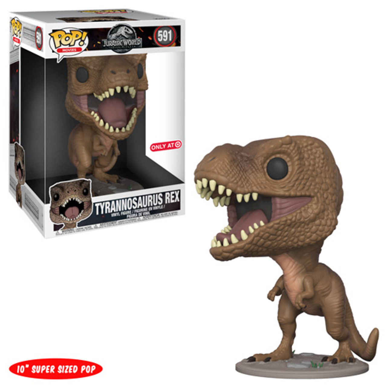Pop Jurassic World Exclusive Super Size 10 Tyrannosaurus Rex - Comic Spot