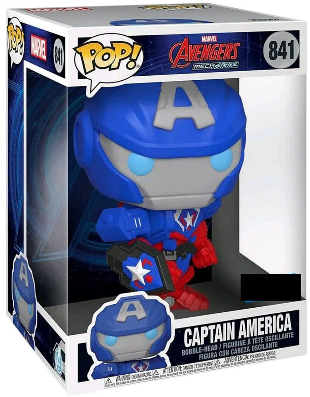 POP! Marvel Captain America # 841 10-Inch Super Sized Exclusive