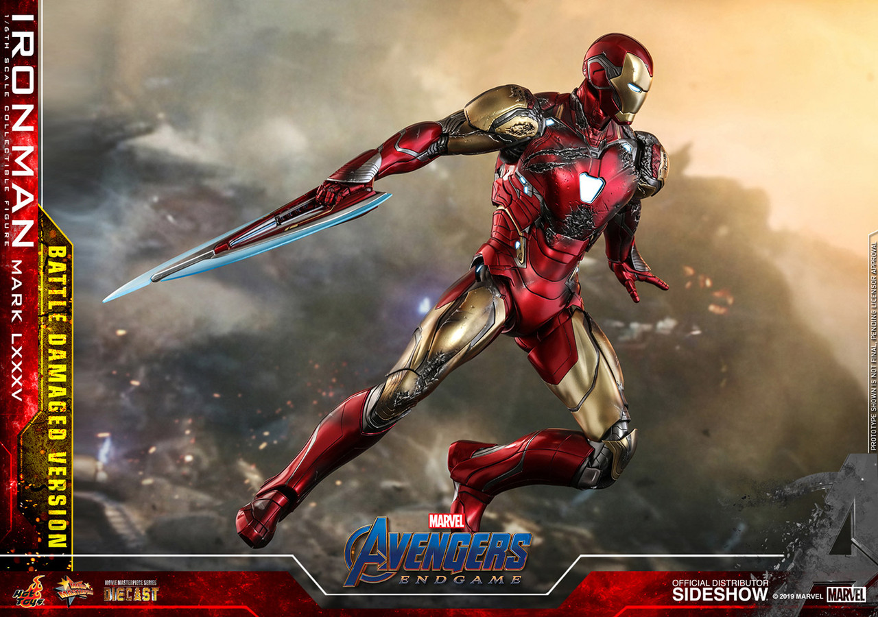 Hot Toys Iron Man Mark LXXXV Battle Damaged - Comic Spot