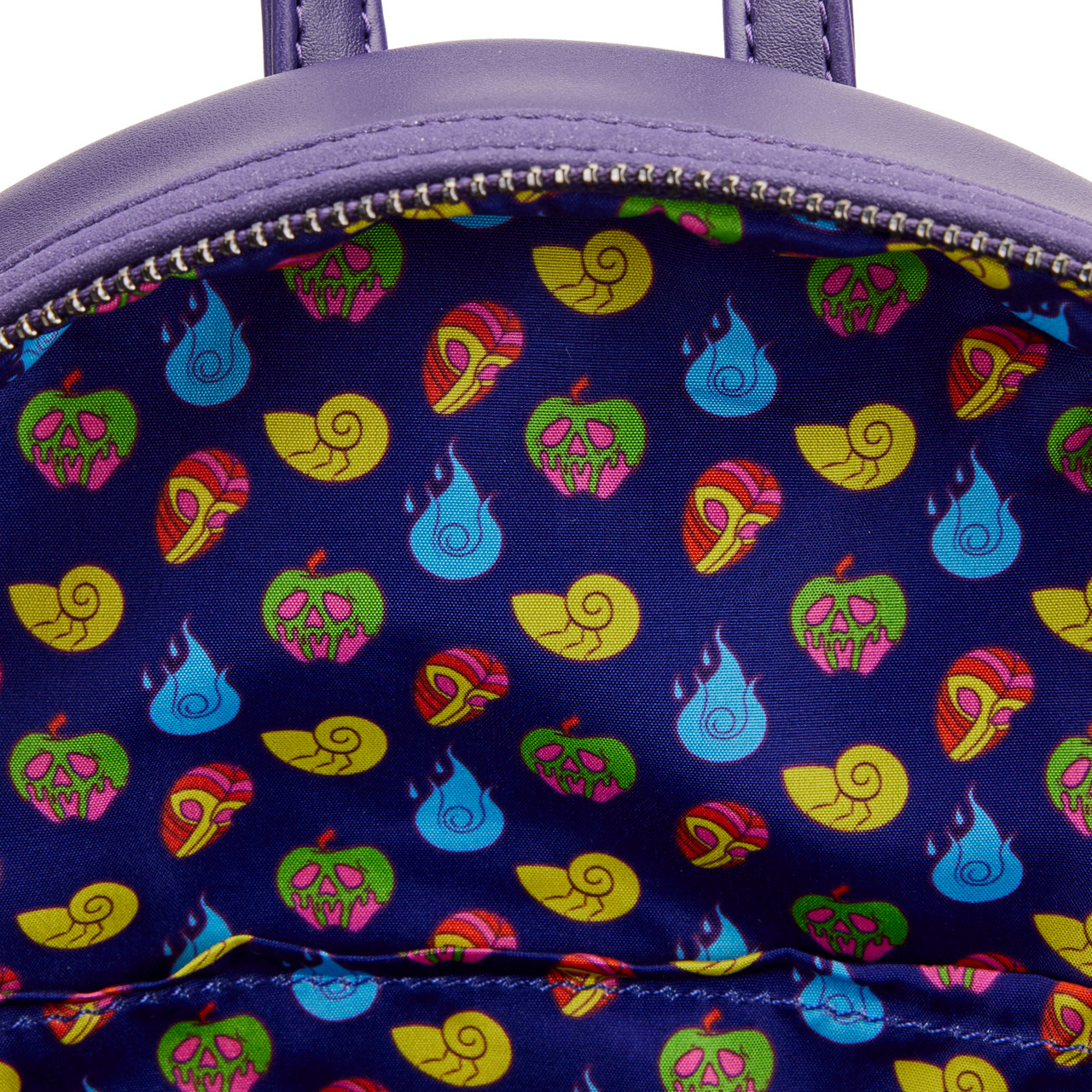 Loungefly Disney Villains Triple Pocket Glow In The Dark Mini Backpack -  Comic Spot