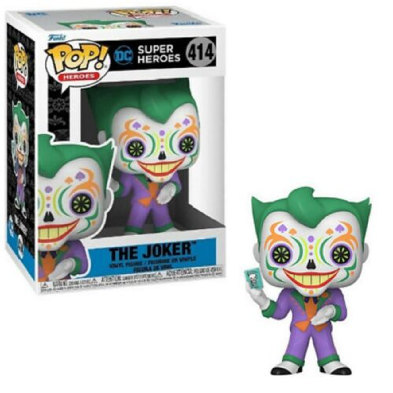 POP Heroes: Dia De Los DC - Joker #414