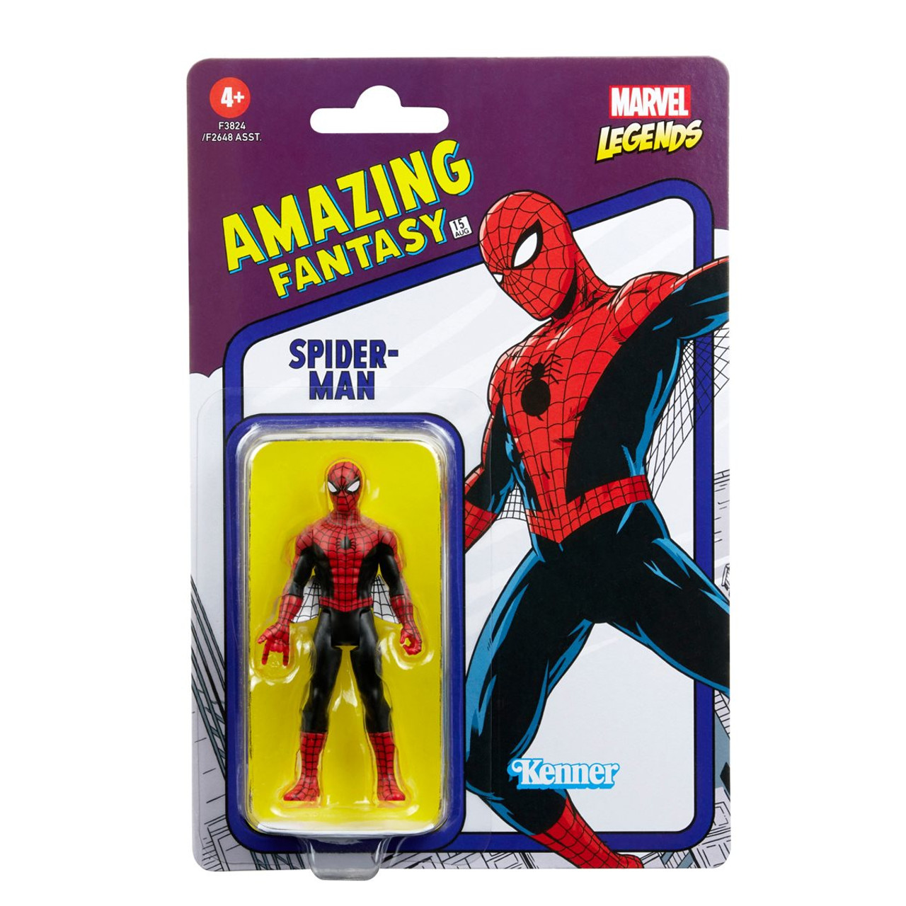 Hasbro marvel legends amazing fantasy spider-man