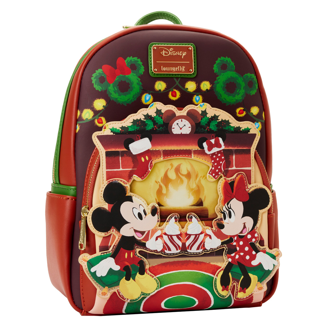 Loungefly Disney Mickey & Minnie Springtime Car Ride Mini Backpack Exclusive