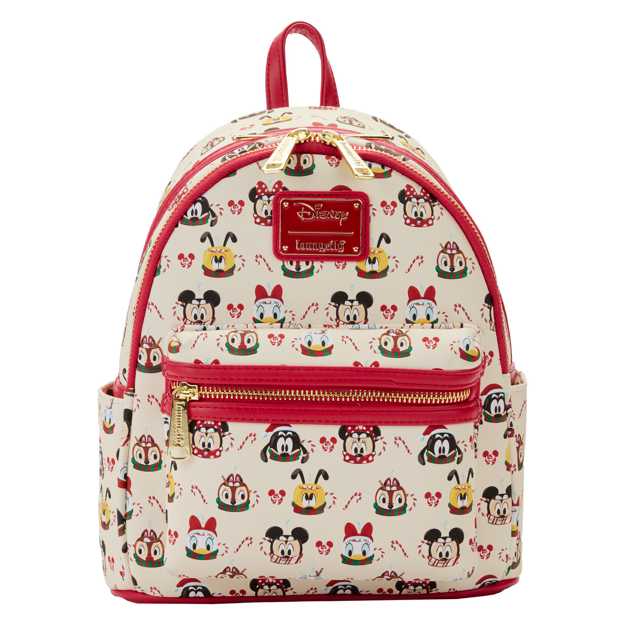 Loungefly Disney Hot Cocoa Aop Mini Backpack With Headband Combo 