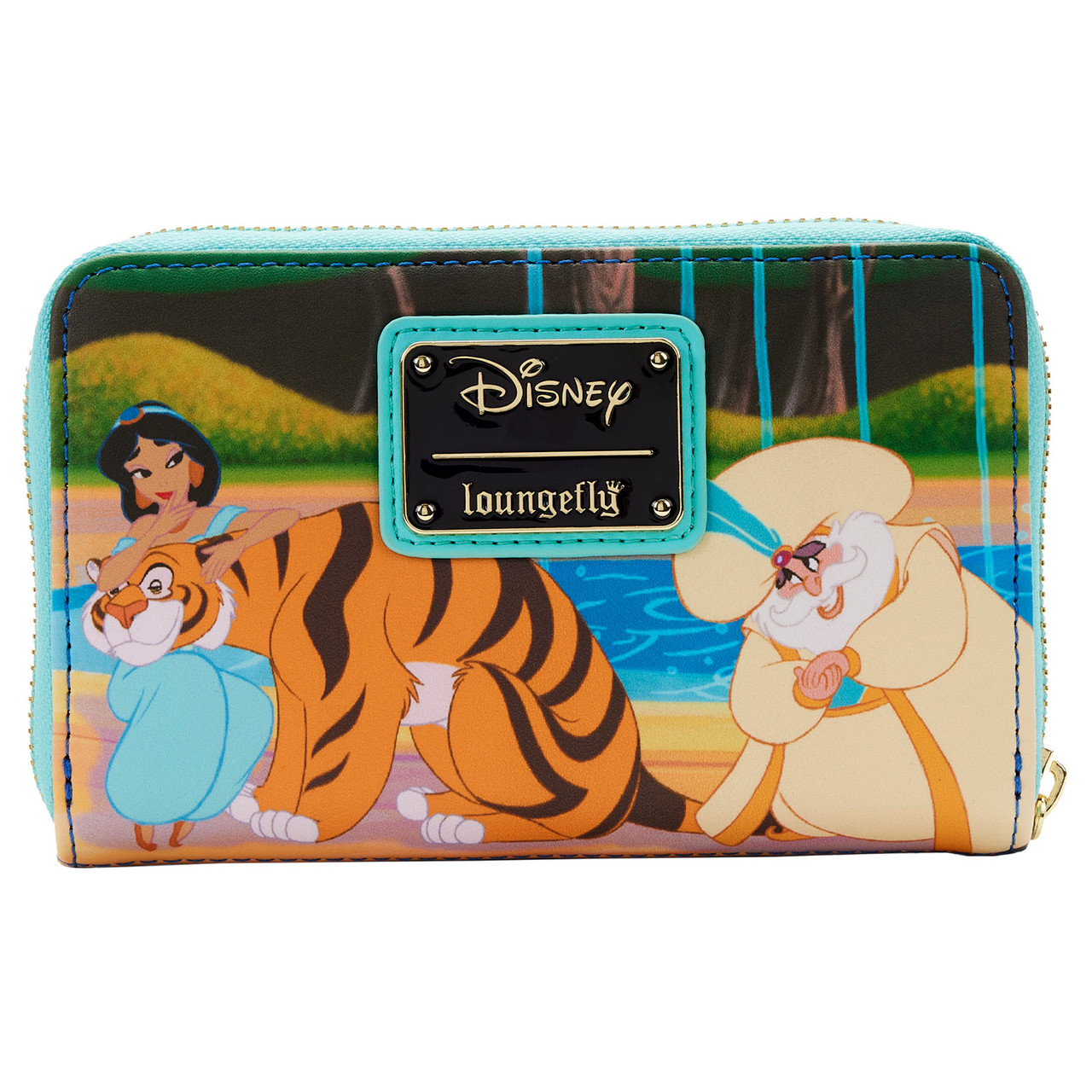 Loungefly Disney Jasmine Princess Series Zip Around Wallet - Comic