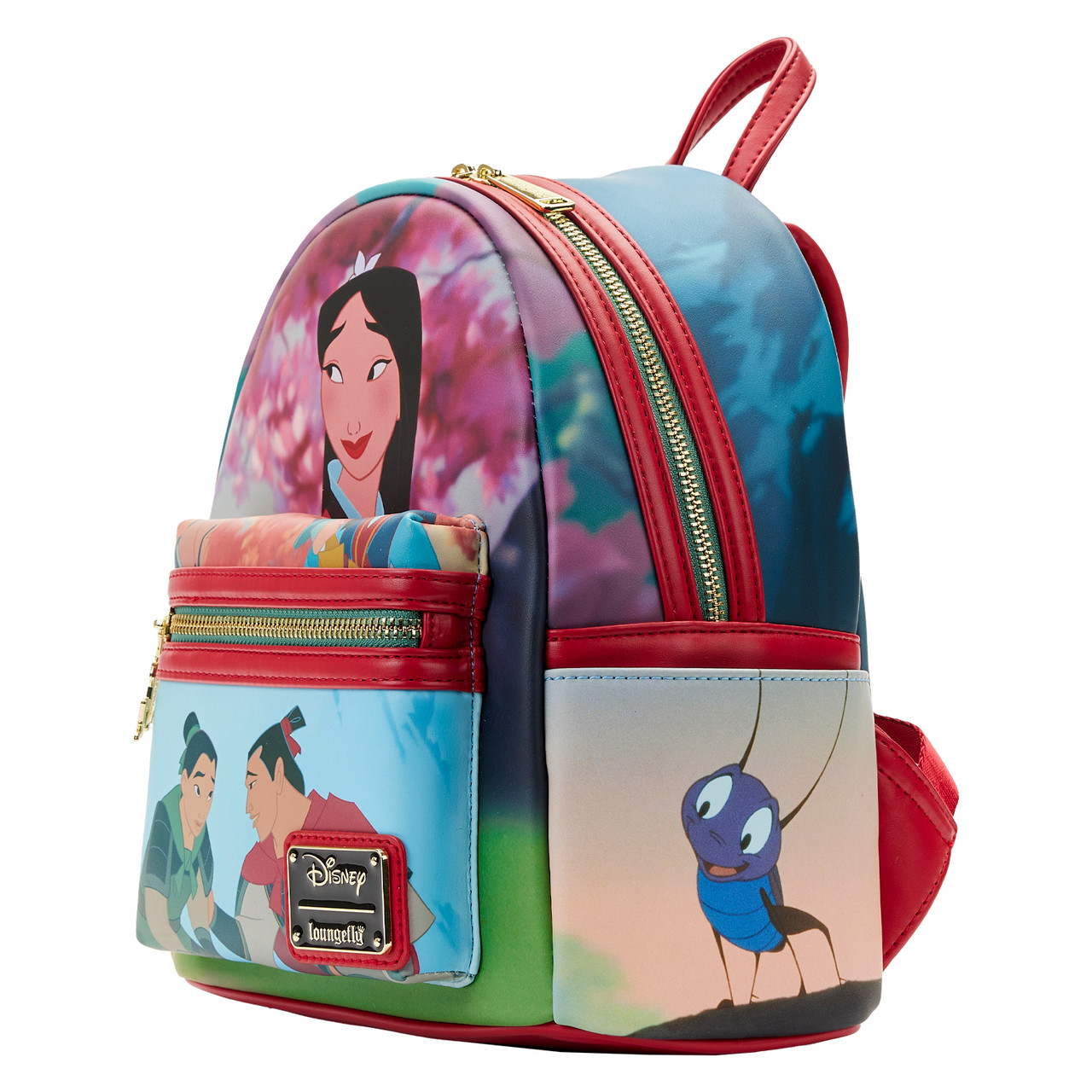 Buy Mulan 25th Anniversary Mushu Glitter Cosplay Mini Backpack at Loungefly.