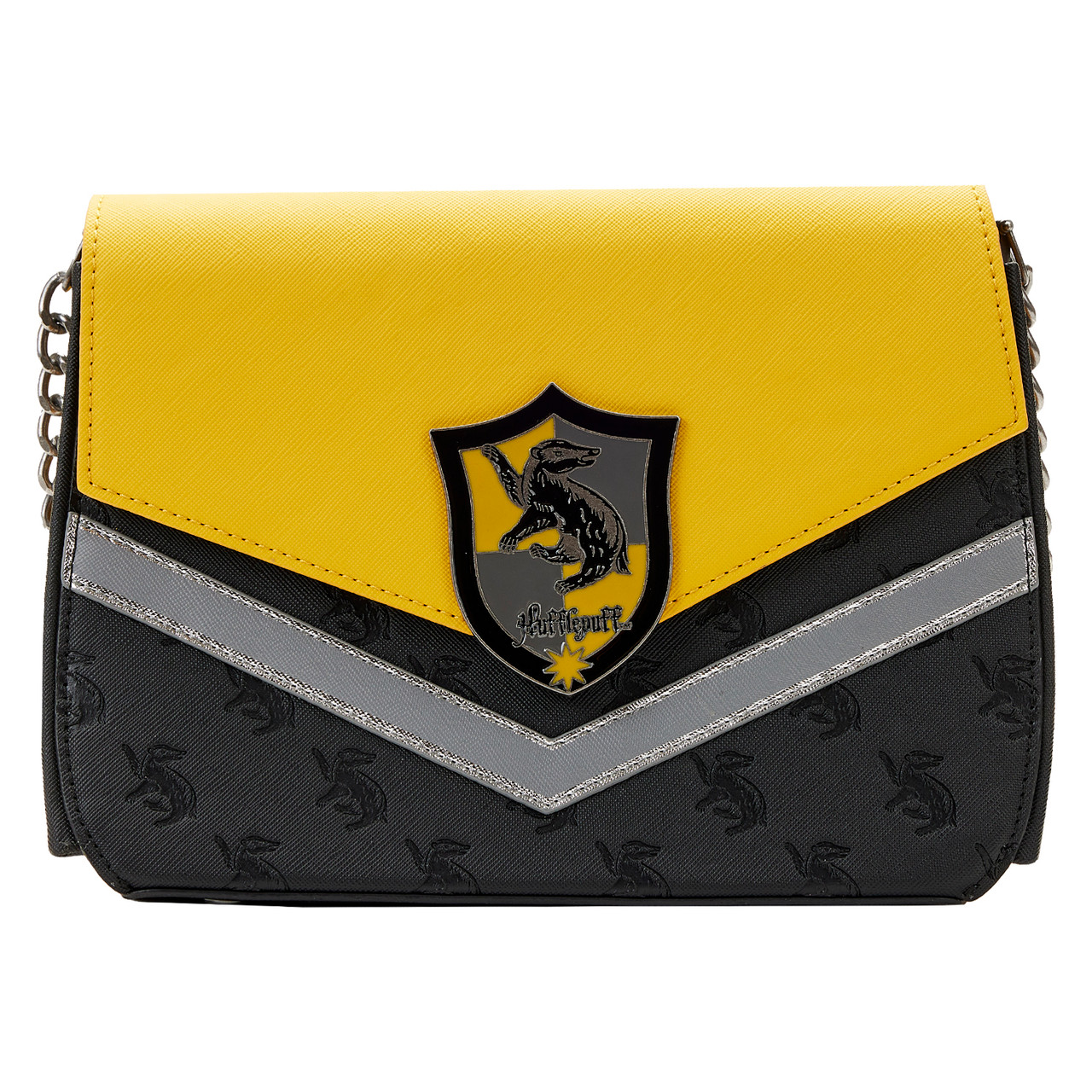 Loungefly Harry Potter Hufflepuff Chain Strap Cross Body Bag - Comic Spot