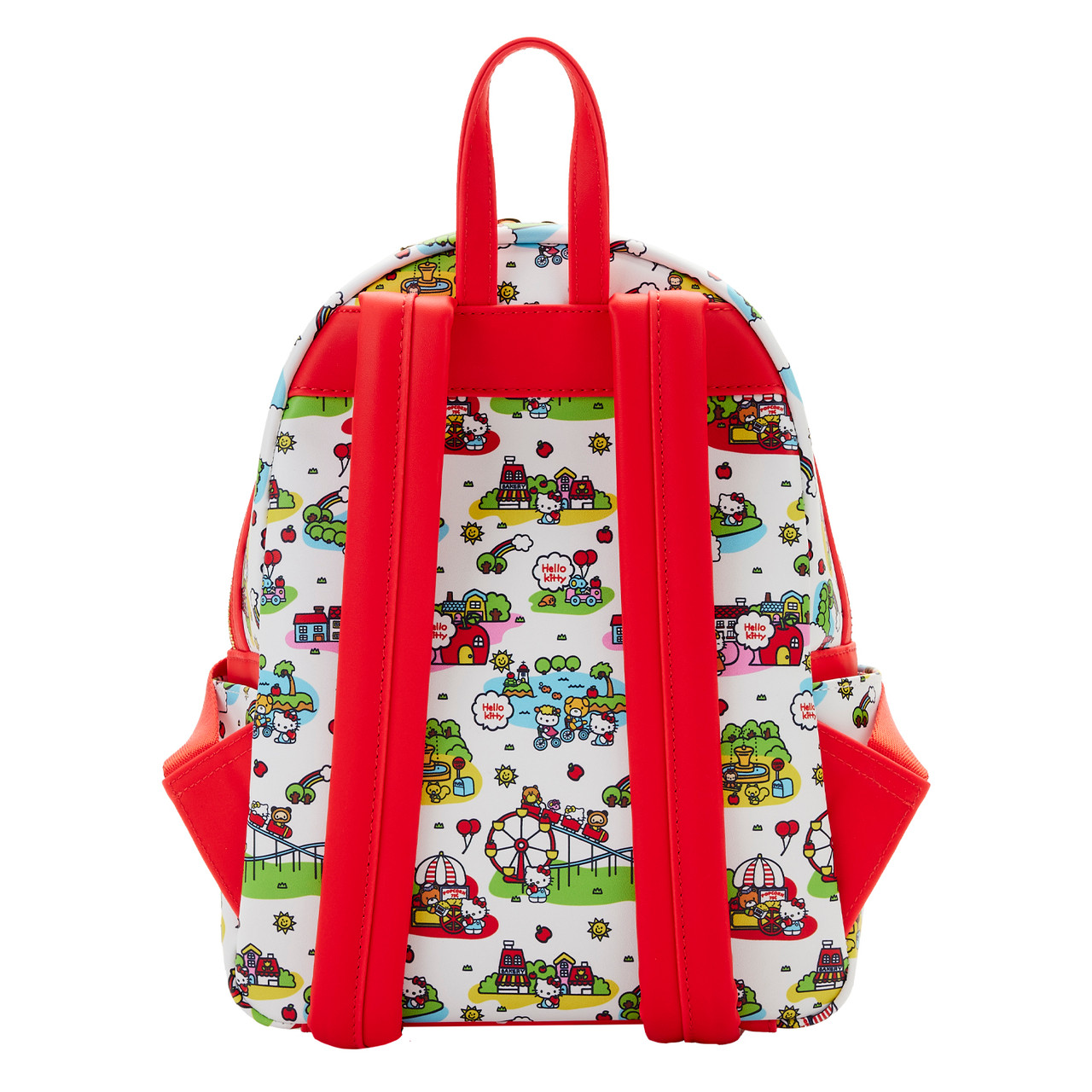 New Hello Kitty Picnic Loungefly Mini Backpack, Handbag, and