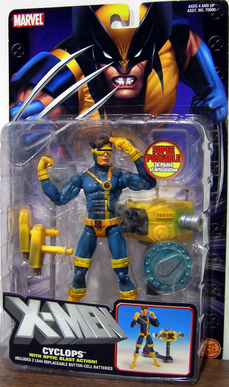 店舗限定品 X-men CYCLOPS 1stブリスターパック未開封 Toybiz社