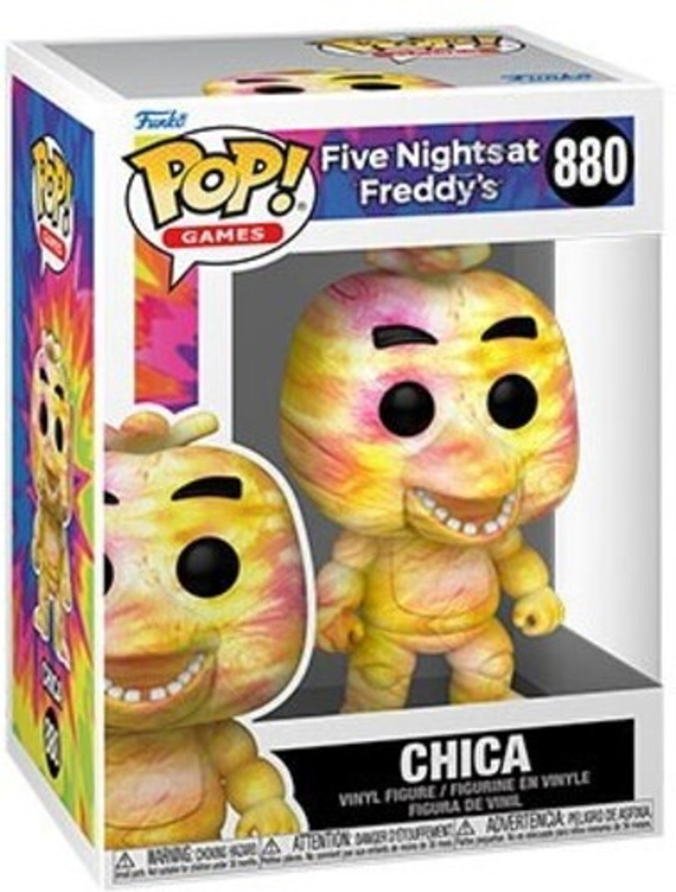 Funko Pop! Five Nights at Freddy's Tie Dye - Set of 4 - Freddy, Bonnie,  Chica and Foxy