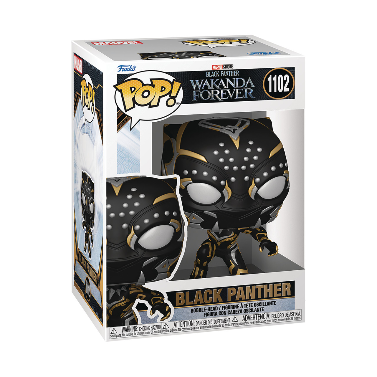 Pop! Marvel: Black Panther - Wakanda Forever, Black Panther #1102