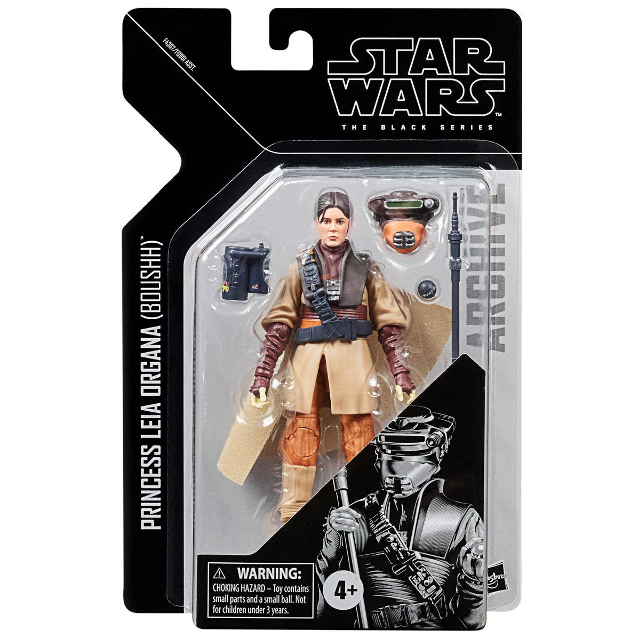 Star Wars The Black Series Archive Princess Leia Organa (Boushh) 6-Inch  Action Figure