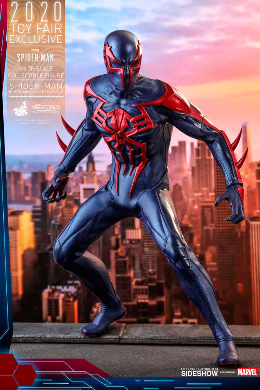 Spider-Man (Spider-Man 2099 Black Suit) Sixth Scale Figure Exclusive ...