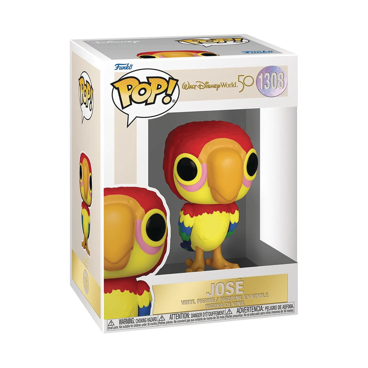 Pop! Disney: Walt Disney World 50th Anniversary - Parrot José #1308