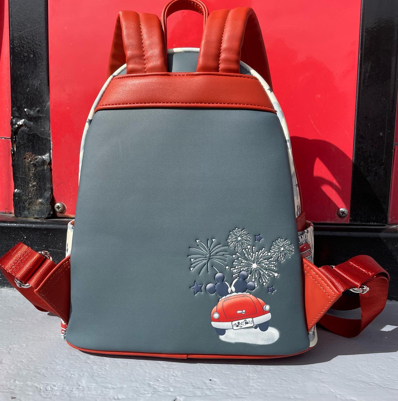 Mickey & Minnie Car Ride Loungefly Mini Backpack Exclusive!