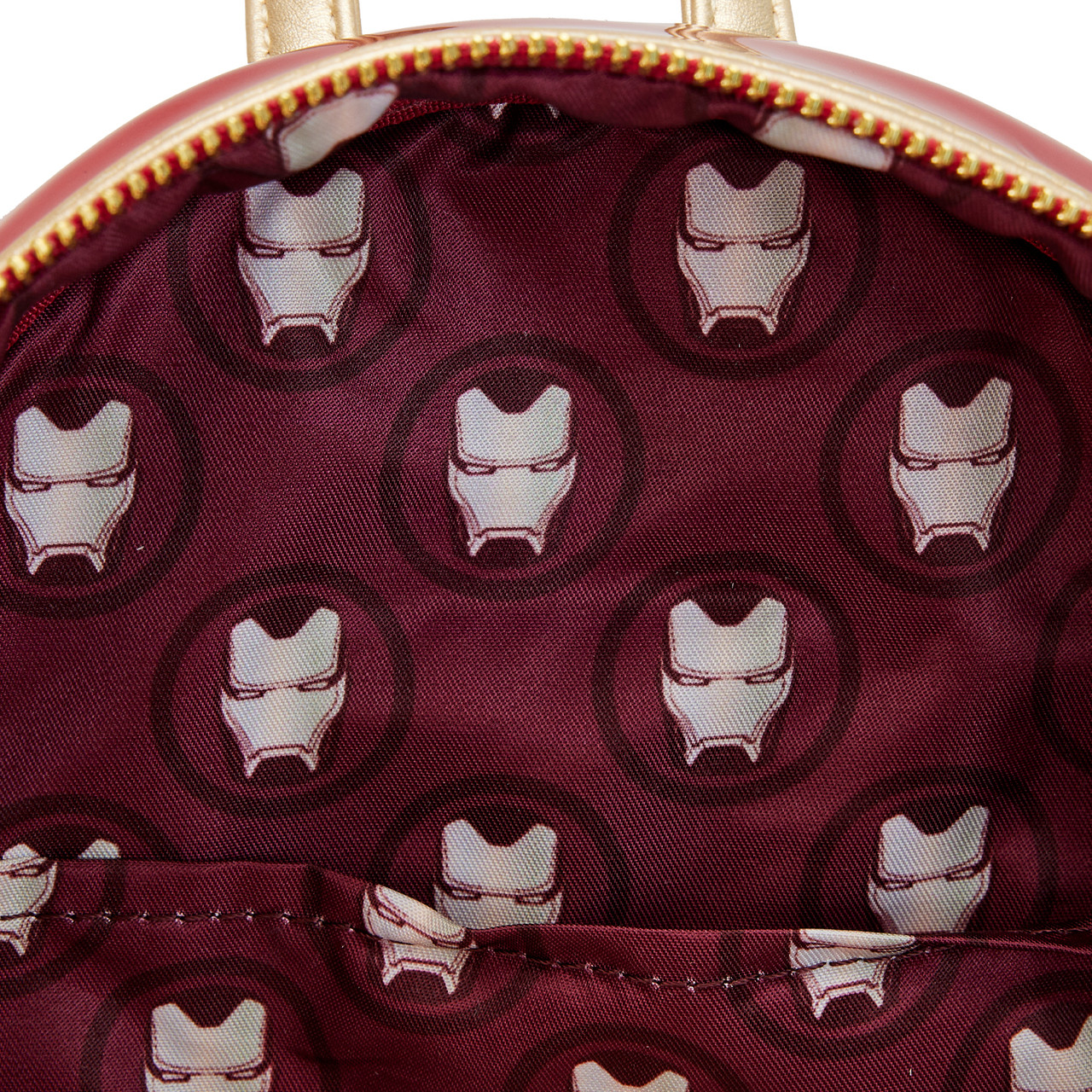 Loungefly Marvel Iron Man Metallic Cosplay Backpack