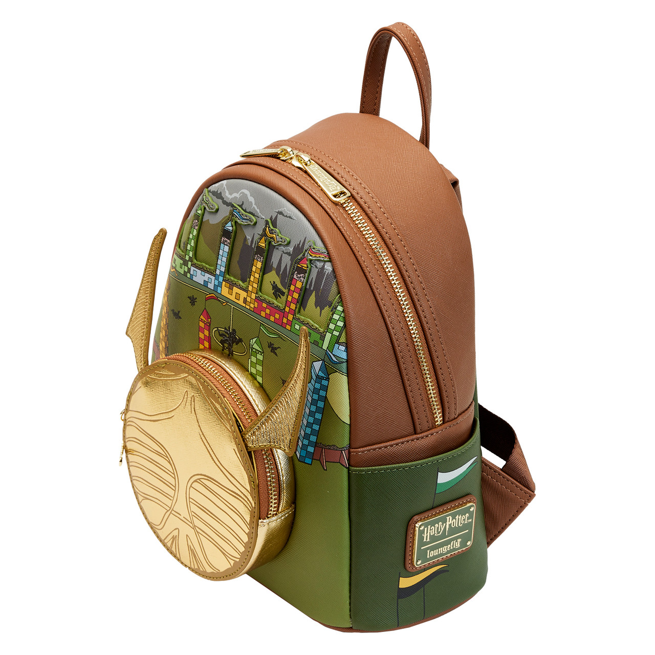 Loungefly Harry Potter Golden Snitch Backpack