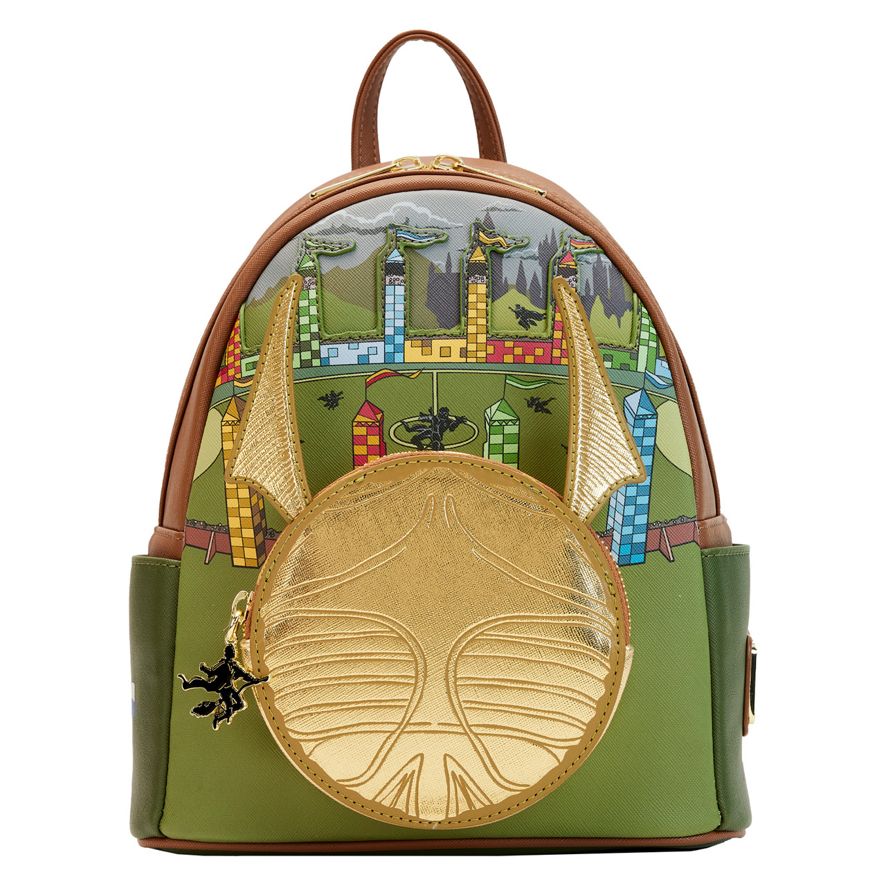 Loungefly Harry Potter Golden Snitch Backpack