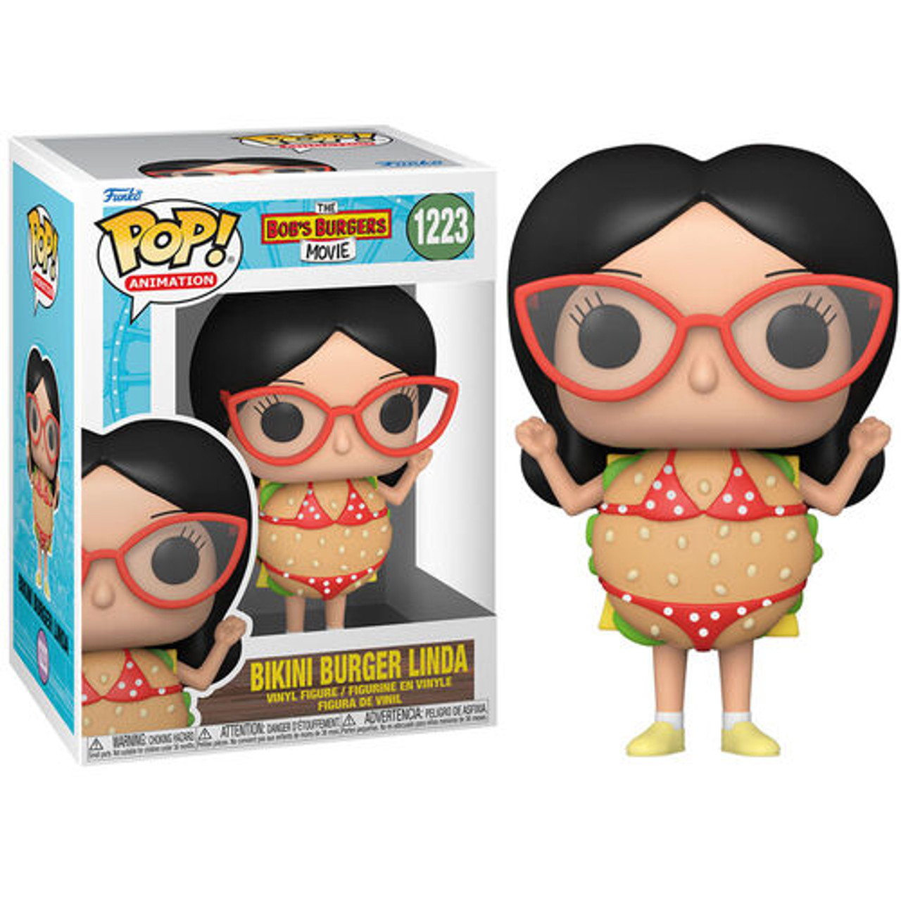 Funko Bob's Burgers Pop! Animation Louise Itty Bitty Ditty Committee Vinyl  Figure