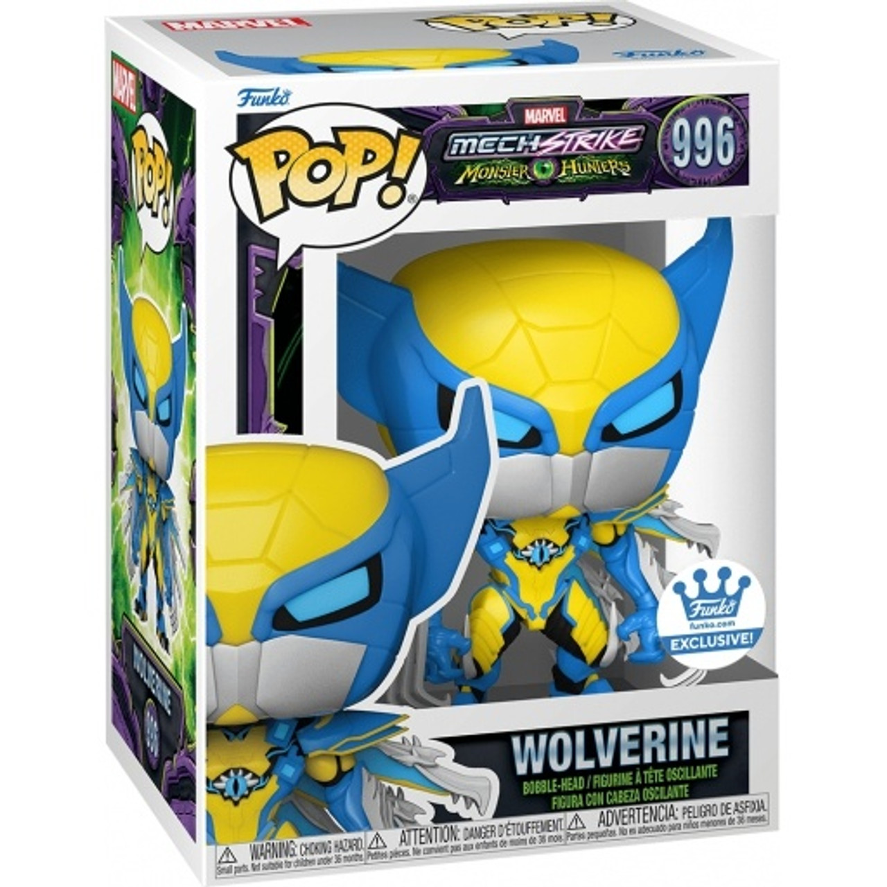 POP! Marvel MECH Strike Monster Hunters Wolverine #996