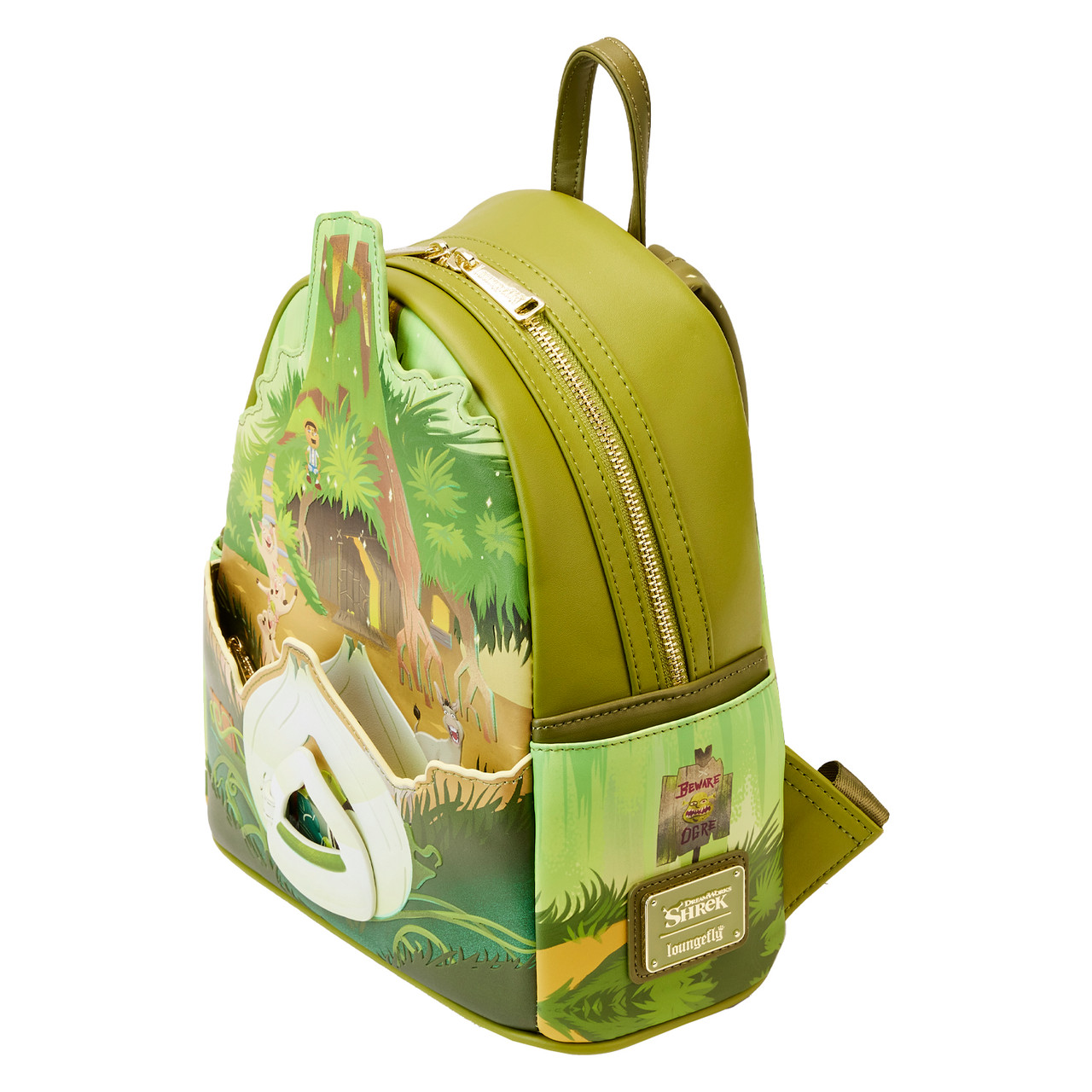 【Lounge Fly】Shrek Happily Ever After Mini Backpack Loungefly Dreamworks Shrek Happily Ever After Mini Backpack