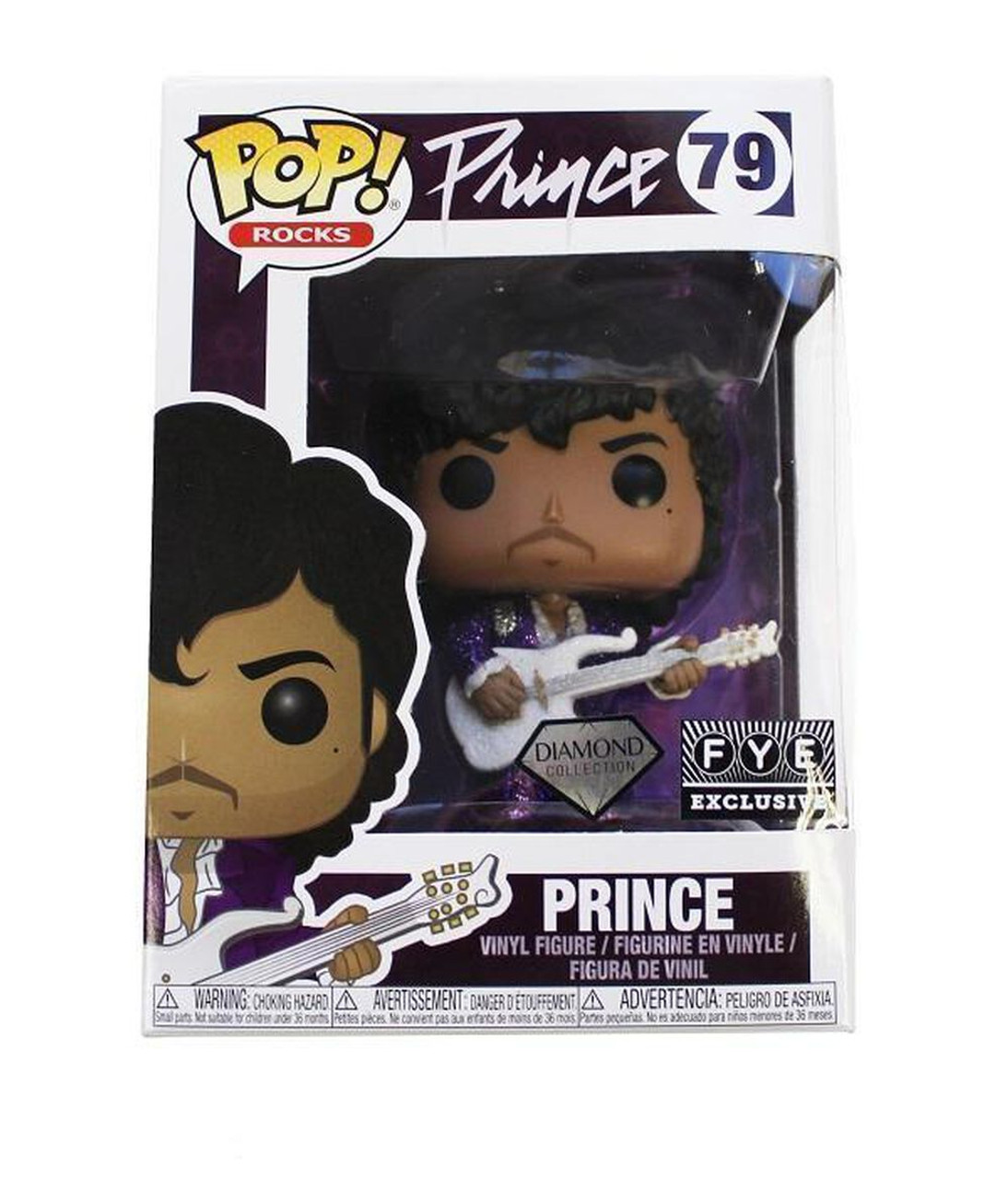 Funko POP! ROCKS Prince フィギュア Funko POP! Rocks Prince Vinyl Figure [Purple Rain, Glitter