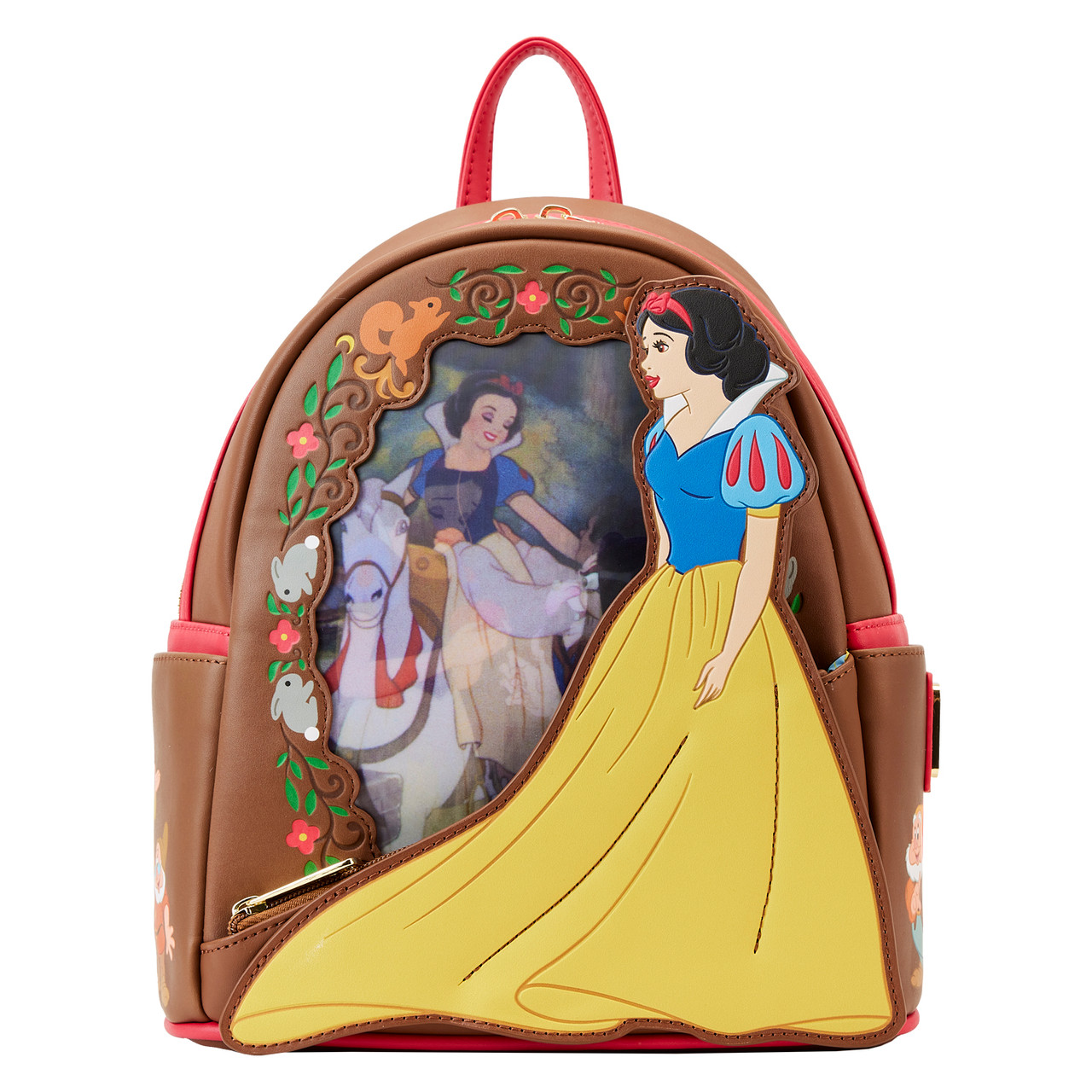 Loungefly - Disney Snow White Castle Scene Zip Around Wallet – Blashful