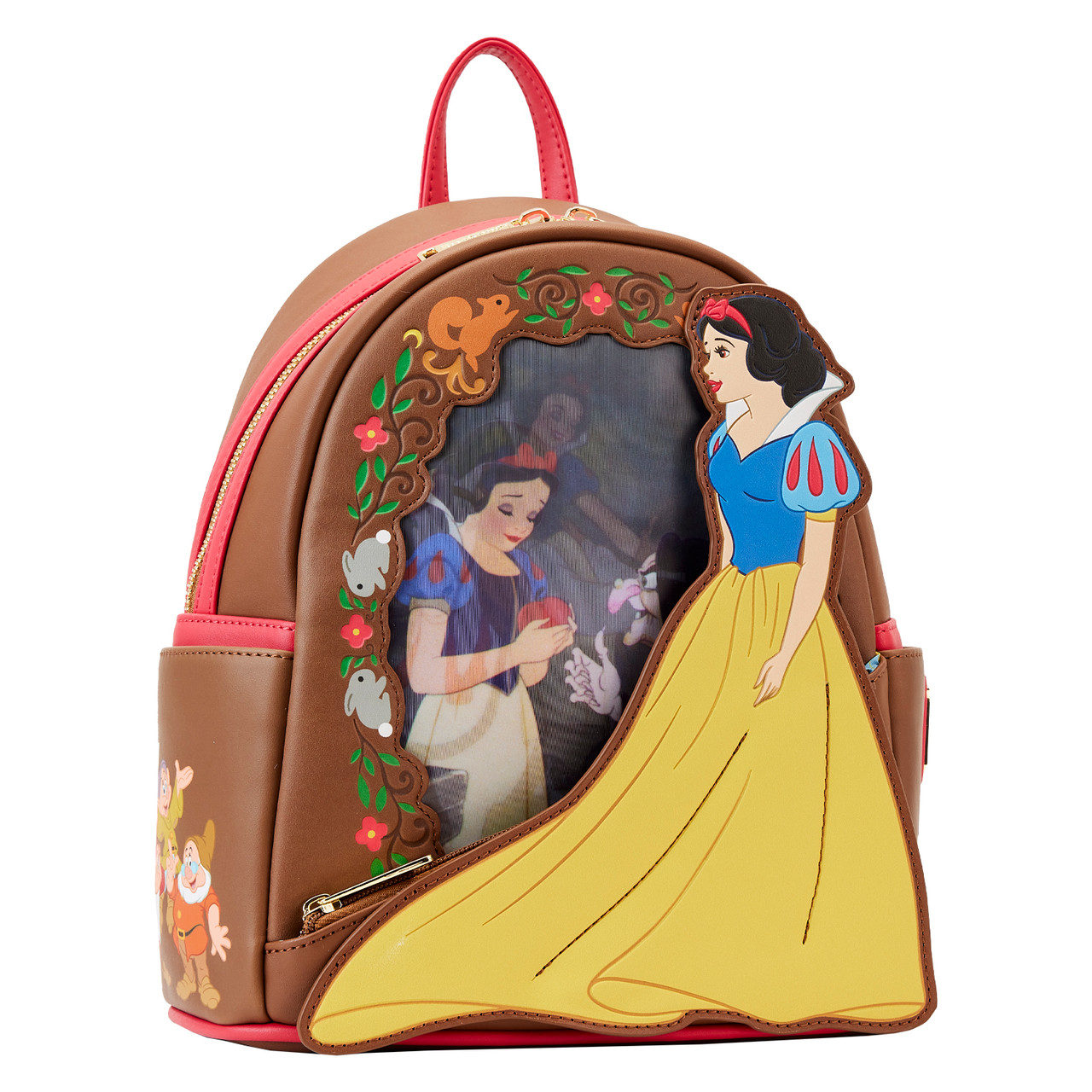 Loungefly Disney Snow White Scenes Crossbody Bag