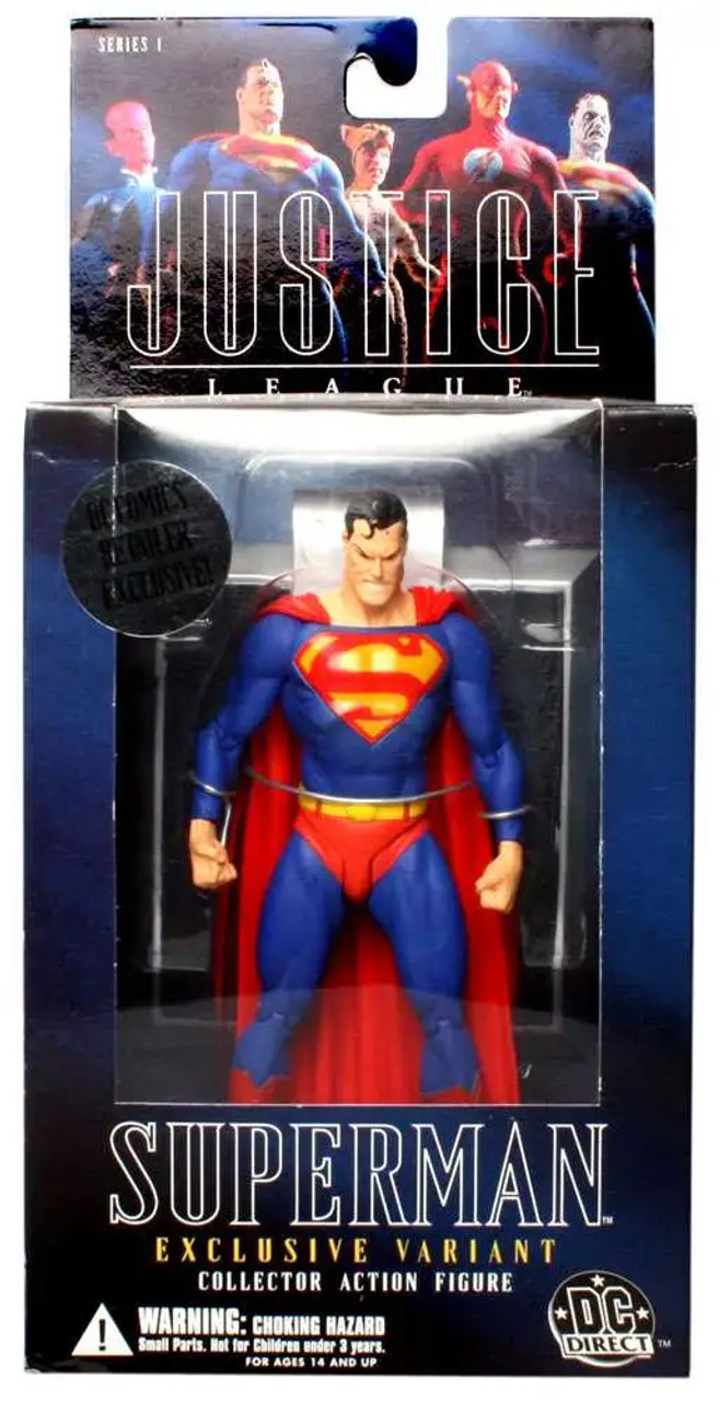 DC Alex Ross Justice League Superman Exclusive Action Figure