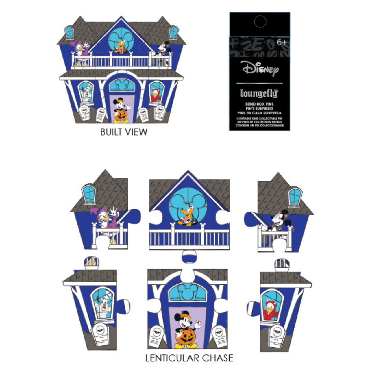 View Pin: Loungefly - Mickey Mouse & Friends Hot Cocoa Blind Box