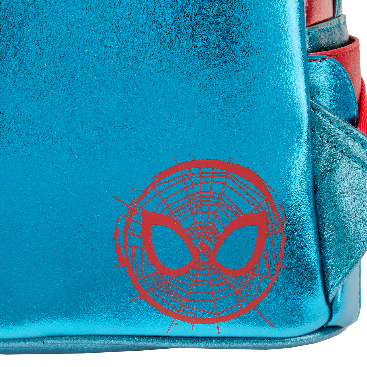 Loungefly Marvel Shine Spiderman Cosplay Mini Backpack