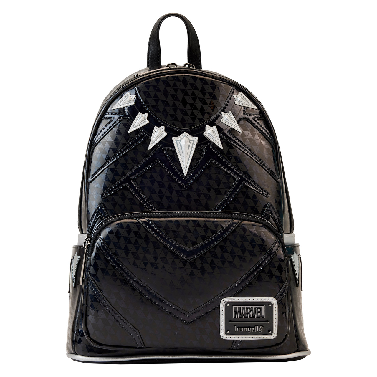 black panther mini backpack Loungefly Marvel Shine Black Panther Cosplay Mini Backpack