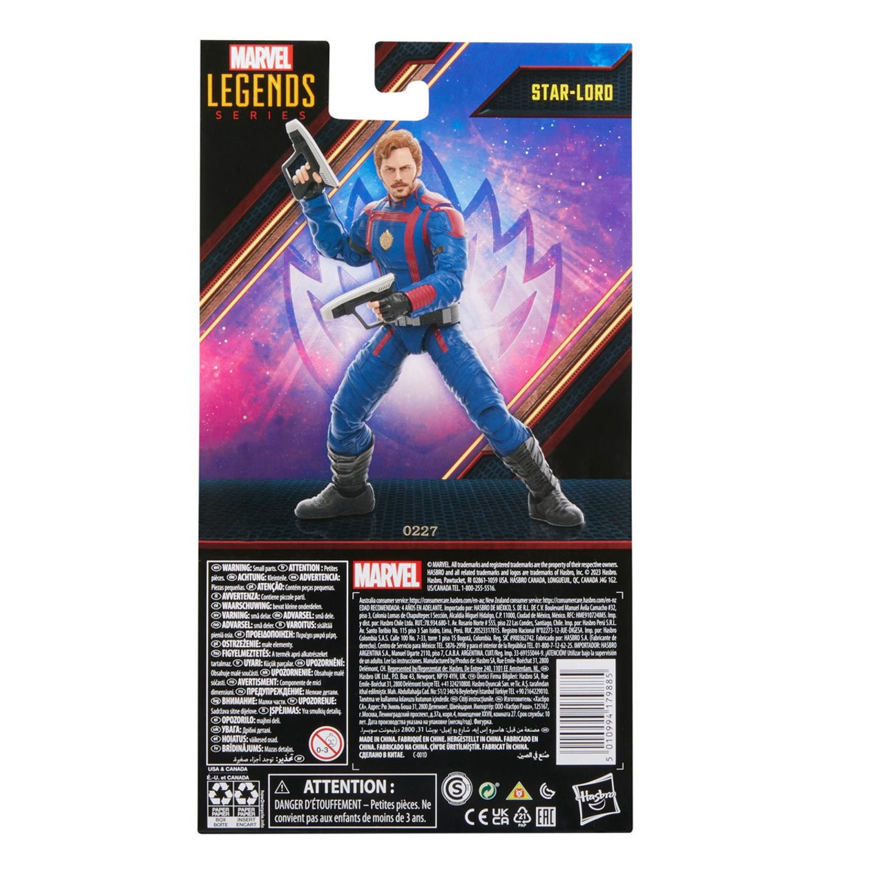 Guardians of the Galaxy Vol. 3 Marvel Legends Star-Lord 6-Inch