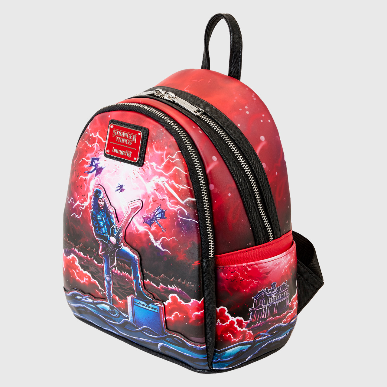 eddie borgo mini backpack Loungefly Netflix Stranger Things Eddie Tribute Mini Backpack