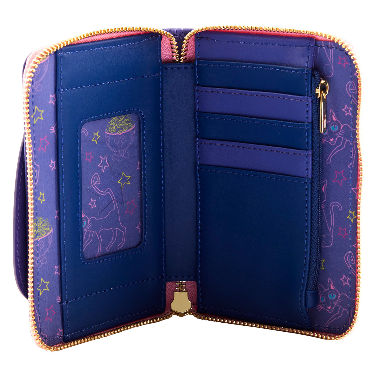 Loungefly Coraline Stars Cosplay Zip-Around Wallet