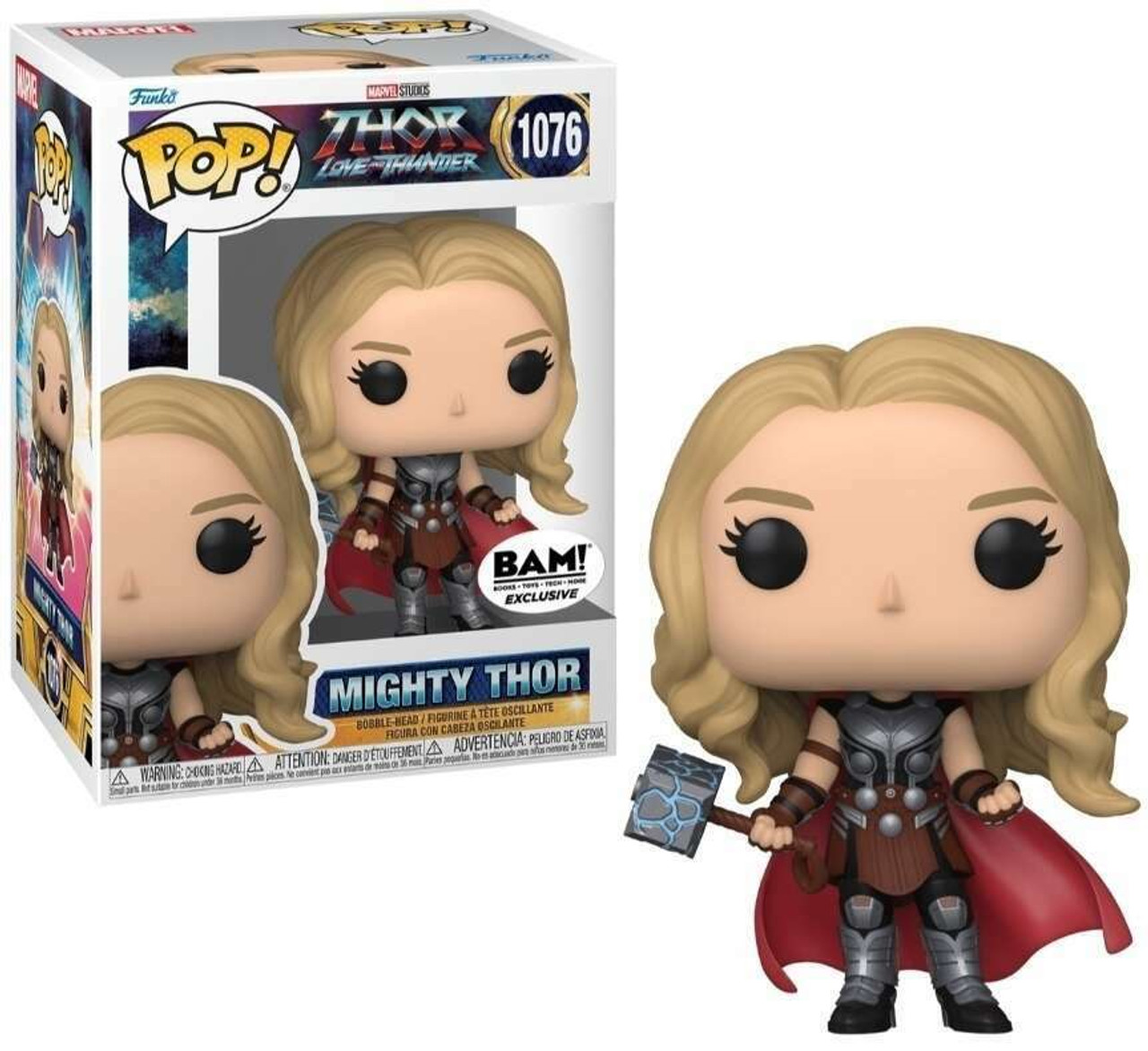Figurine Marvel, Thor 2 - Thor, Wacky Wobbler - Funko