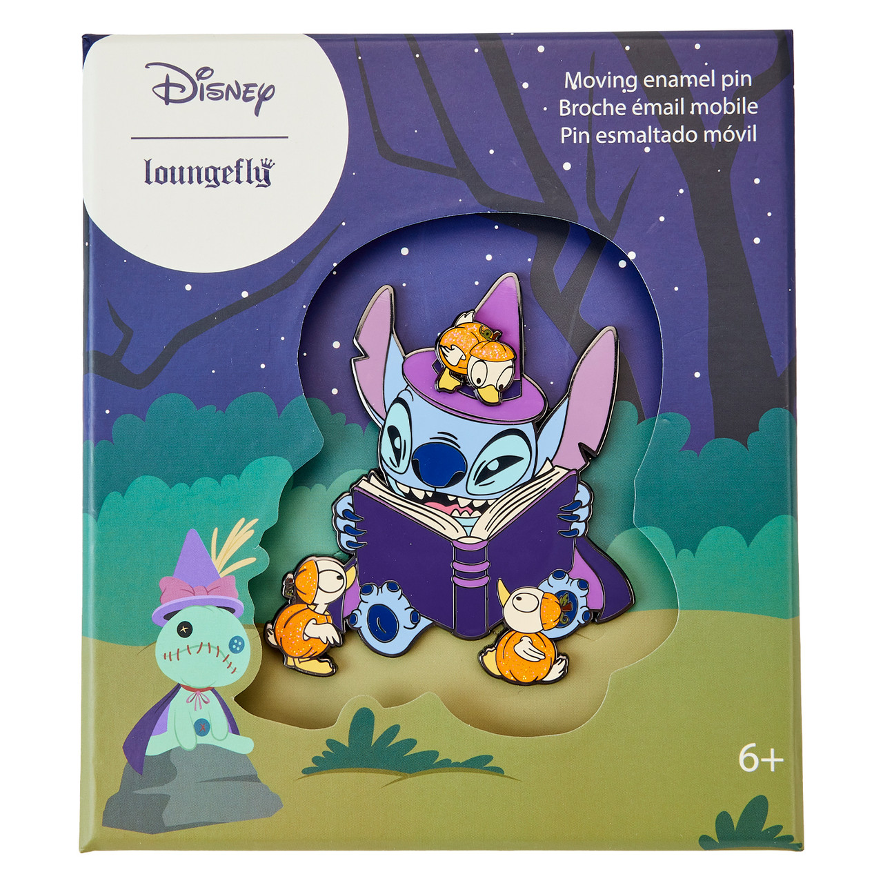 Loungefly Disney Stitch Halloween 3 Inch Pin - Comic Spot